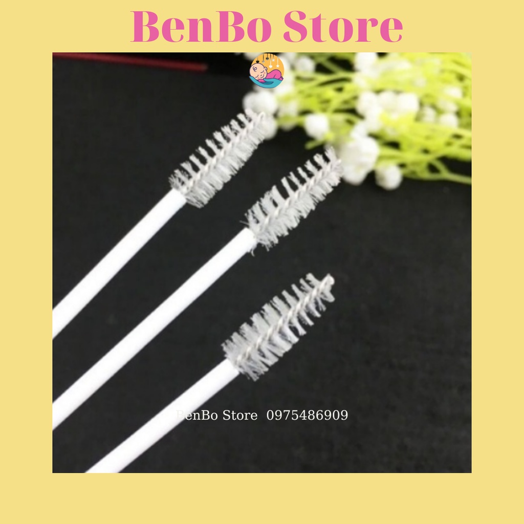 Cọ Vệ Sinh Ống Hút Và Núm Ty Cho Bé - Chất Liệu Thép Không Gỉ