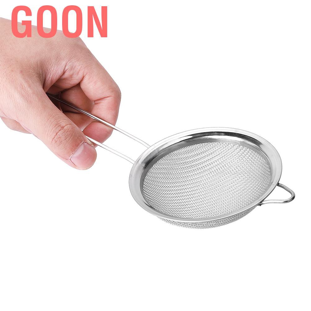 GOON Set 4 Dụng Cụ Rây Bột Bằng Thép Không Gỉ Tiện Dụng