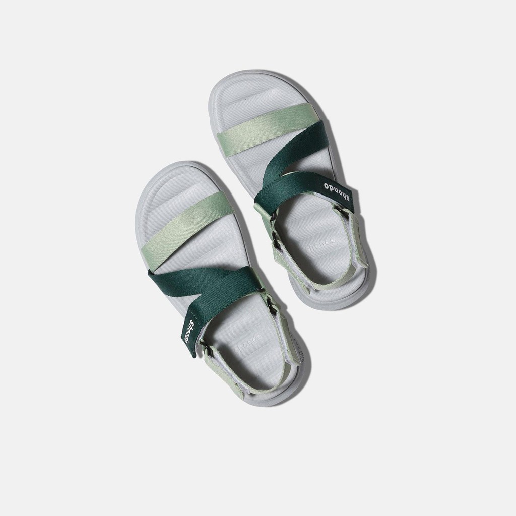 Giày Sandals SHONDO F6 Sport - F6S2140- Xanh lá