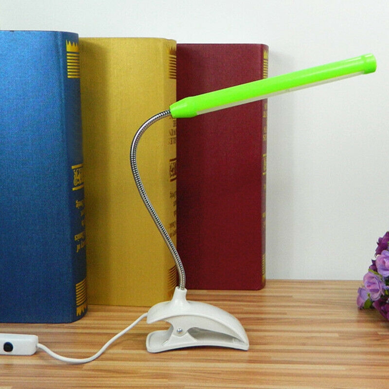 Đèn đọc sách kẹp bàn linh hoạt sạc USB
