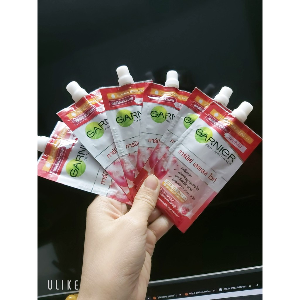 GÓI DƯỠNG GARNIER MÀU ĐỎ