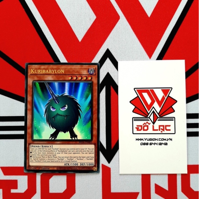 Thẻ Bài Mint90 Yugioh Monster Kuribabylon - BROL-EN005 - Ultra
