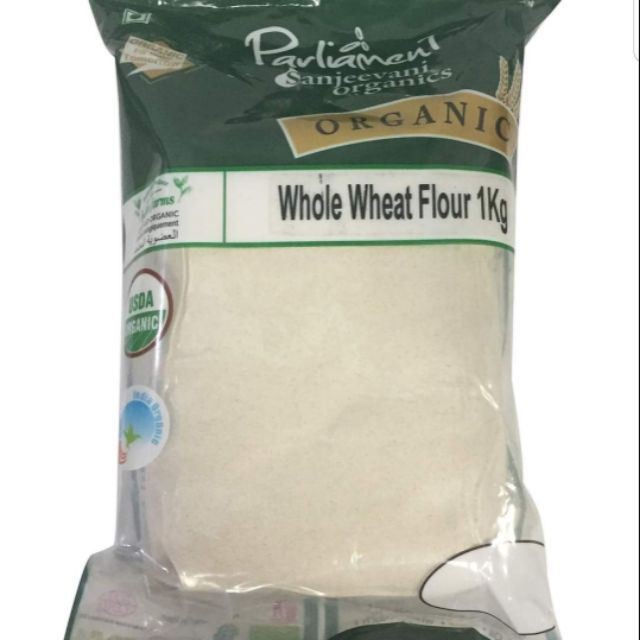 BỘT MÌ NGUYÊN CÁM HỮU CƠ INDIA 1KG