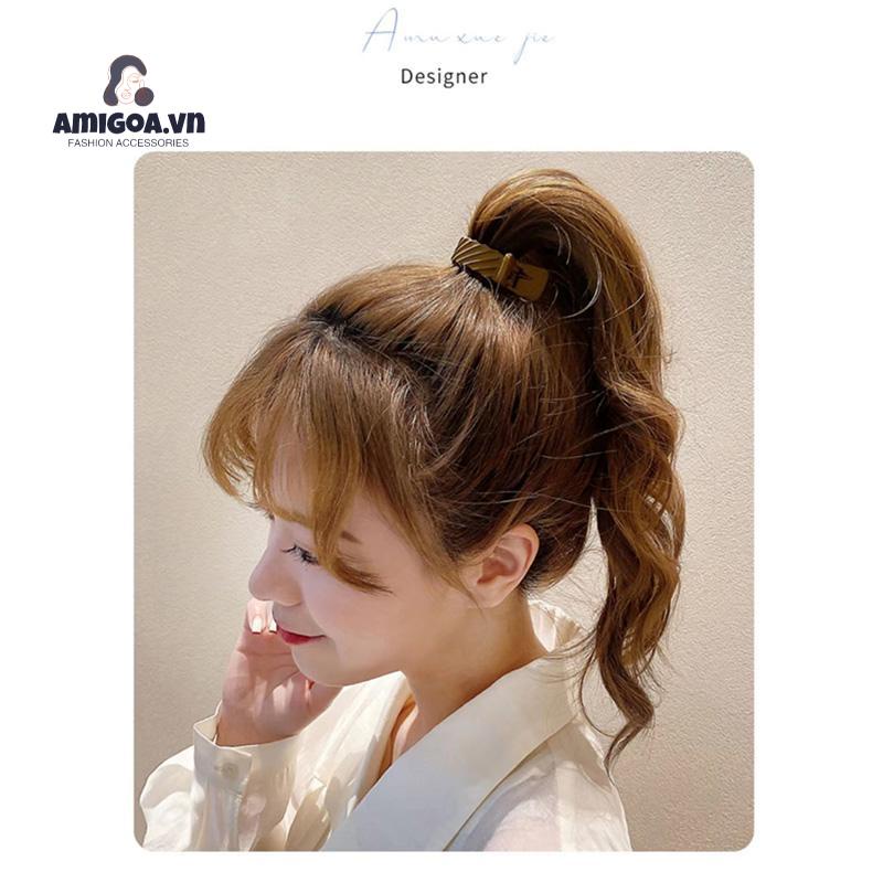 ✨✨Giá Đỡ Kẹp Tóc Đuôi Ngựa Phong Cách Hàn Quốc Cho Nữ