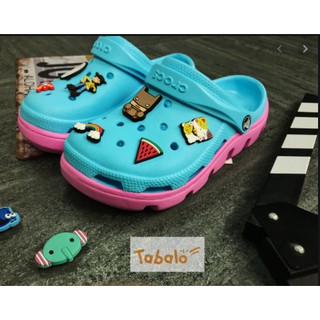 DÉP SỤC DUET SPORT –TẶNG 10 JIBBITZ 2D – HÀNG XK – MẦU XANH NGỌC SIÊU CUTE