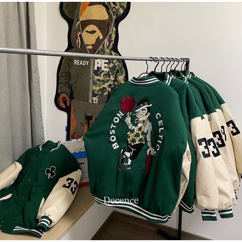 /ORDER - ẢNH THẬT/ 🍏 Áo Khoác Bomber Varsity Chicano. Tattoo chần bông dày dặn