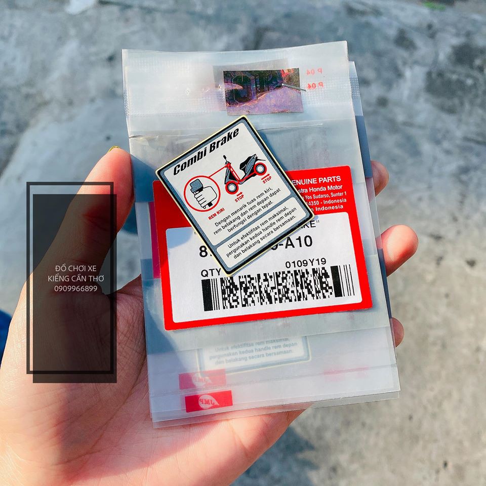 TEM THÔNG SỐ BỢ CỔ VARIO