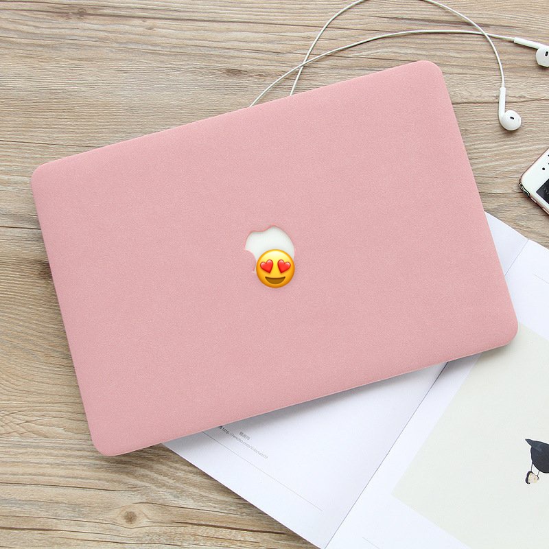 ()Ốp laptop táo NHÁM NHUNG đủ dòng laptop táo chống xước,chống va đập cực bền