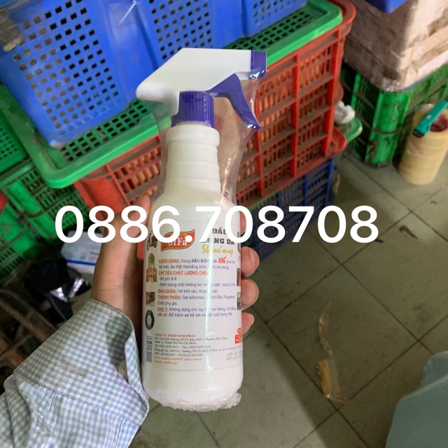 Xịt bóng đồ da simili Sifa 473ml