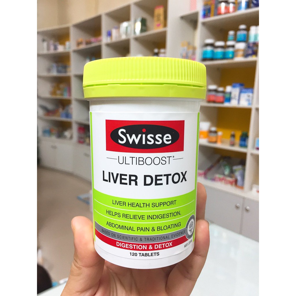 Thải độc gan Swisse Liver Detox - 120 viên