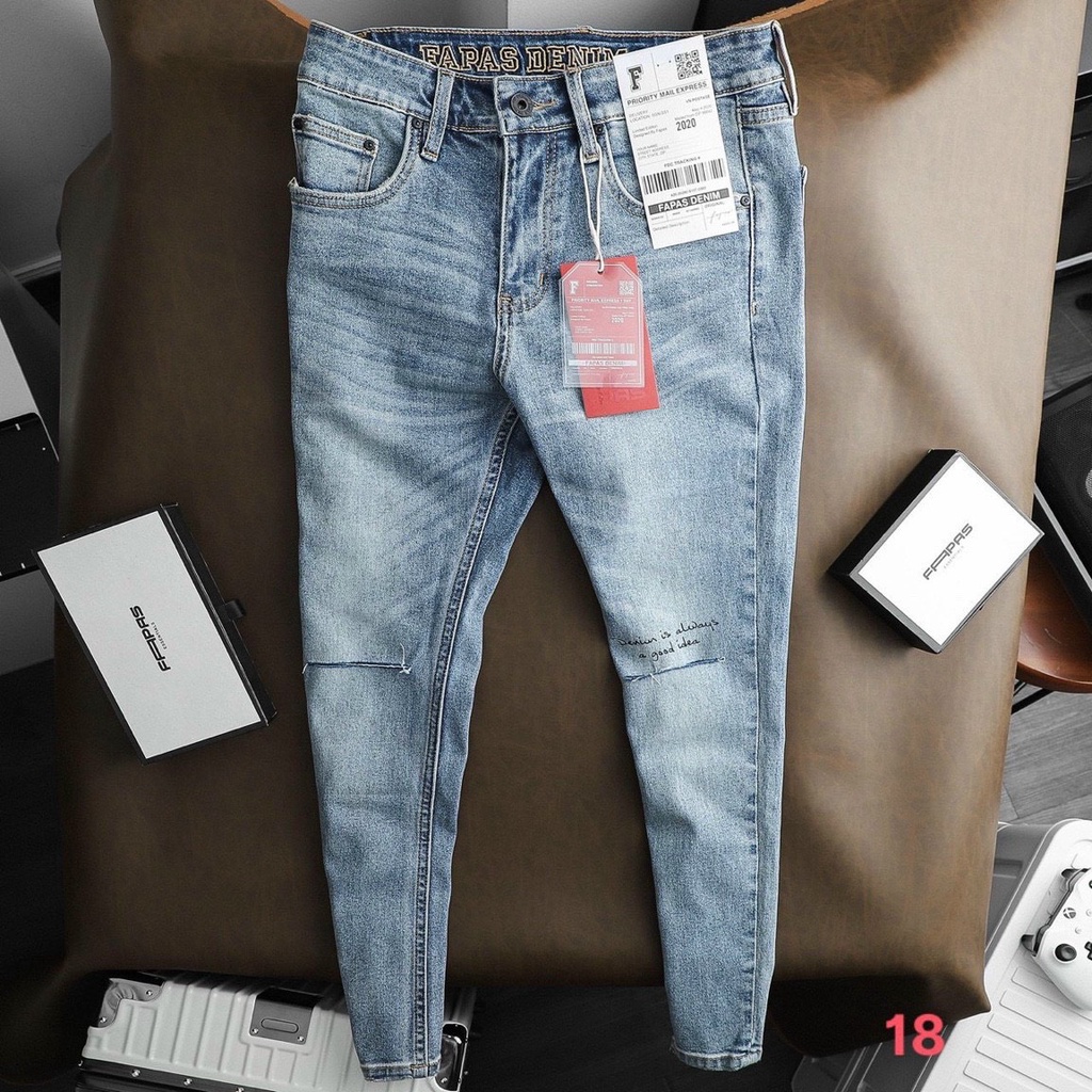 Quần Jean Nam - Quần Bò Nam co dãn ôm form tôn dáng chuẩn Muradfashion NT513