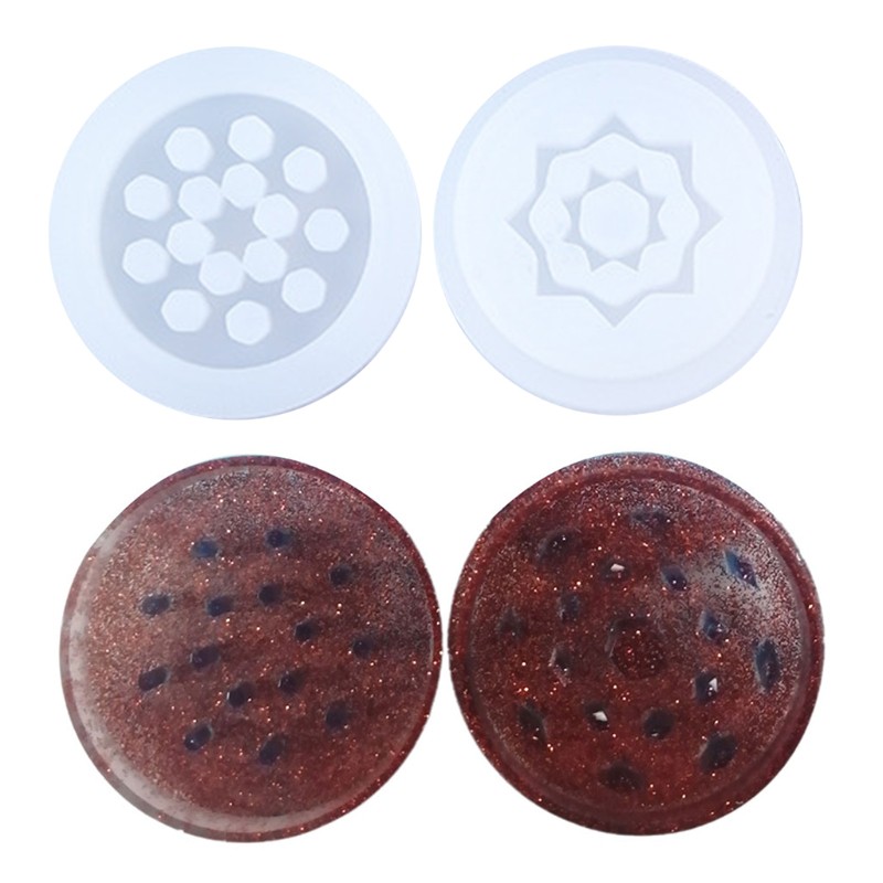 10ms Resin Mold Grinder Leaf Spice Crusher Silicone Mold