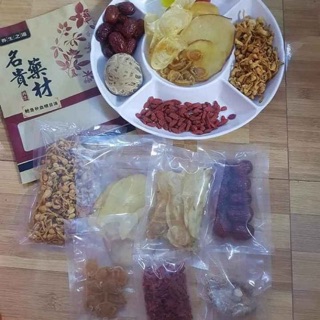 Set canh Bào Ngư Bóng Cá Ốc Biển