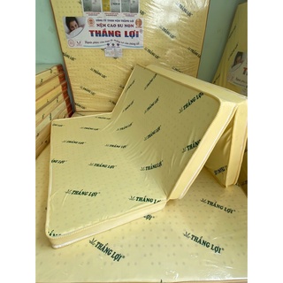 Nệm cao su non gấp 3 Thắng Lợi nhiều kích thước dày 10cm