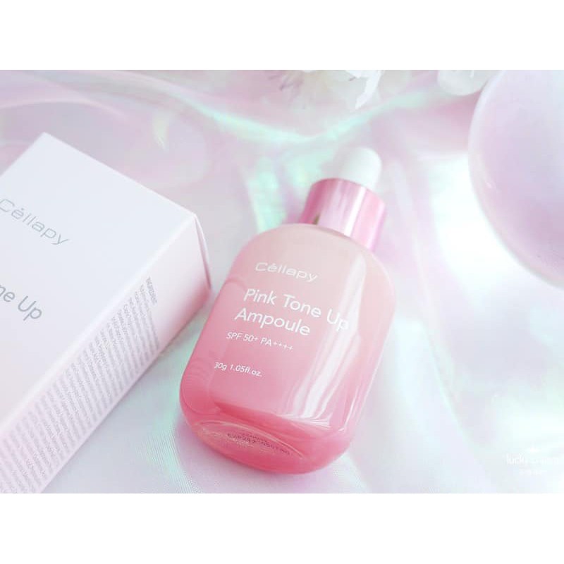 KEM CHỐNG NẮNG PINK TONE UP AMPOULE - HÀN QUỐC