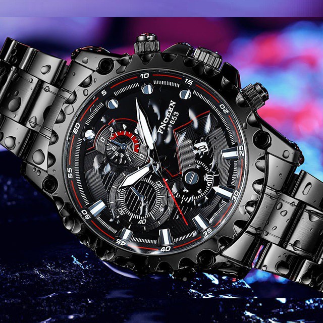 Đồng hồ nam chính hãng FNGEEN Đồng hồ nam cơ dây thép không gỉ chính hãng cao cấp 5055 - Aka Mart | BigBuy360 - bigbuy360.vn