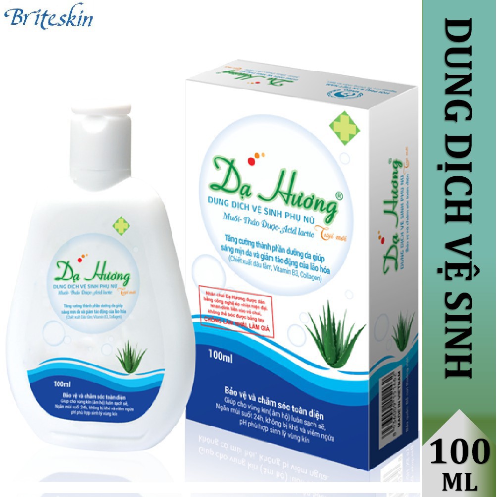 Dung Dịch Vệ Sinh Phụ Nữ Dạ Hương 100ml