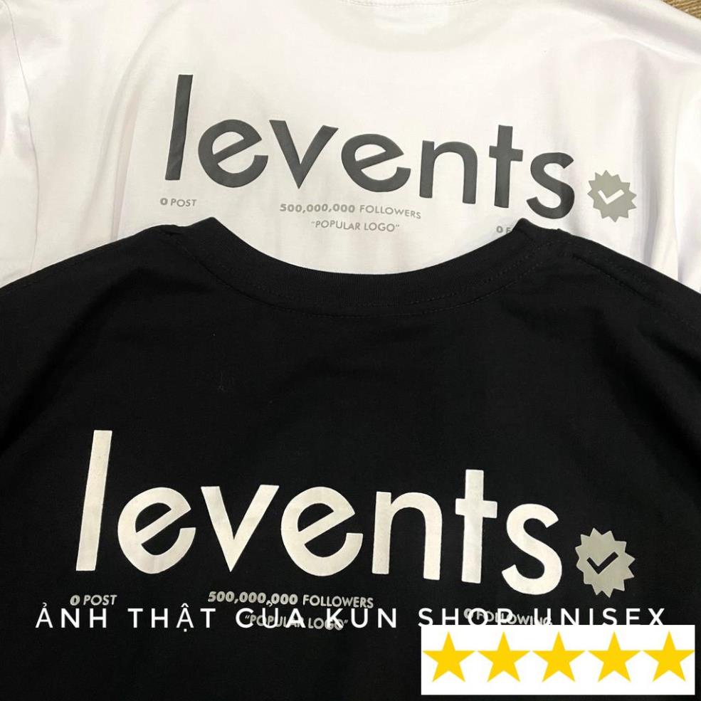 Áo thun Tee Levents Popular Logo Nam nữ Full tag