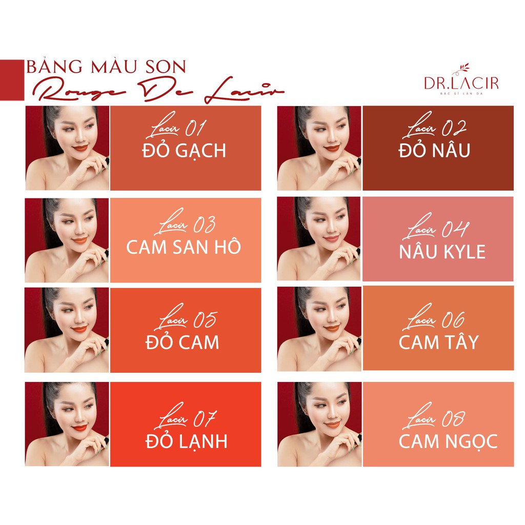 Son lạnh Rouge De Lacir | BigBuy360 - bigbuy360.vn