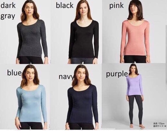 Áo giữ nhiệt heattech Uniqlo Nữ