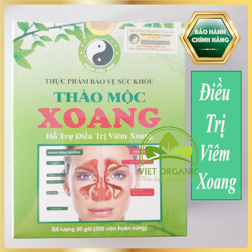 Thảo Mộc Xoang - Hỗ trợ điều trị viêm xoang hiệu quả - Việt Organic