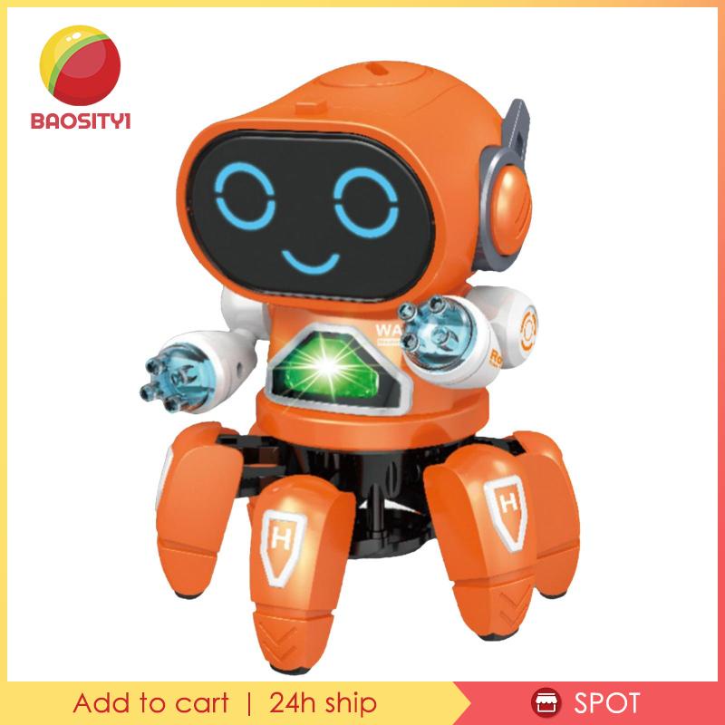 [Baosity1] Robot Nhảy Múa Bạch Tuộc Nhảy Múa Có Đèn Và Nhạc Cho Trẻ Em