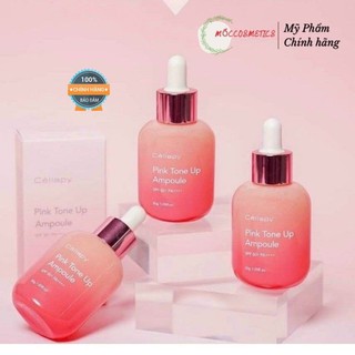 Serum tinh chất chống nắng cellapy pink tone up ampoule 30ml dưỡng trắng da , căng bóng