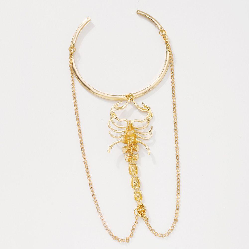 Vòng Đeo Cánh Tay Phong Cách Gothic Thời Trang Cho Nữ|Vòng Đeo Tay Mở Cánh Tay