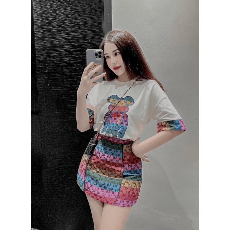 [ NEW COMBO ] (TOP&amp;SKIRT) SET ÁO TOP/ VÁY COTTON, KATE BỐ, ĐỦ CÁC SIZE, PHỐI MÀU TRẺ TRUNG/ NĂNG ĐỘNG/ HIỆN ĐẠI, MẶC CỰC