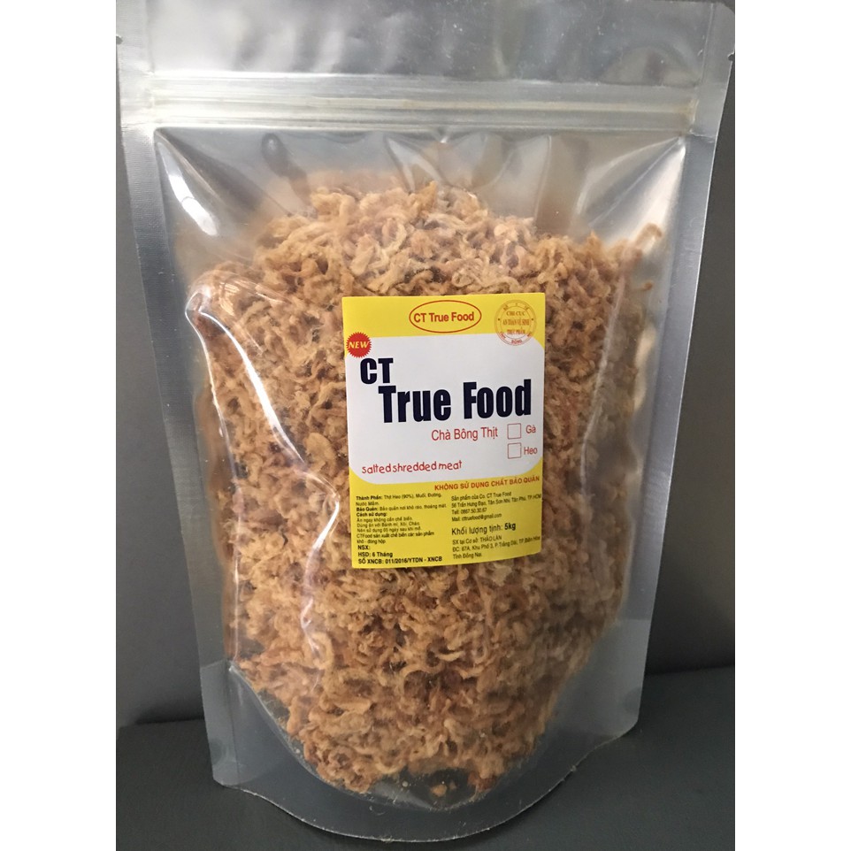 Chà bông xù sợi - ruốc làm bánh thơm ngon - 2 Kg Tk hơn / CT True Food