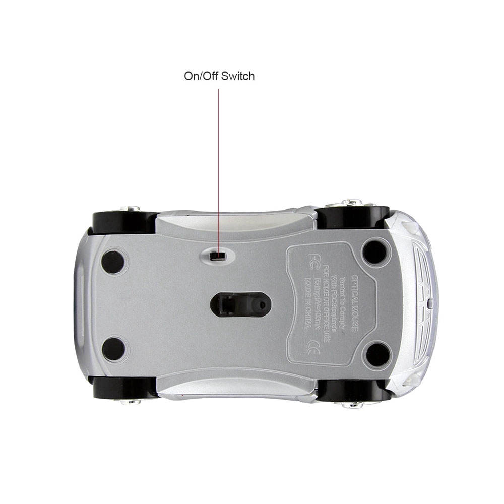 Chuột Quang Không Dây 2.4G Hình Xe Hơi Cho PC Laptop
