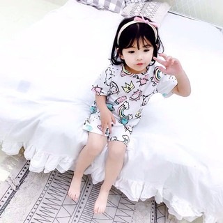 SÉT BỘ THUN CẦU VỒNG BÉ GÁI