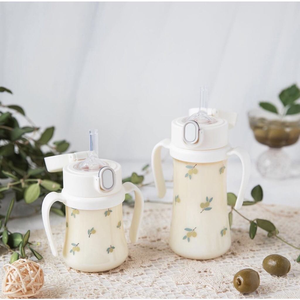 Bình tập uống PPSU Grosmimi Traw Cup 200ml/300ml Hàn Quốc