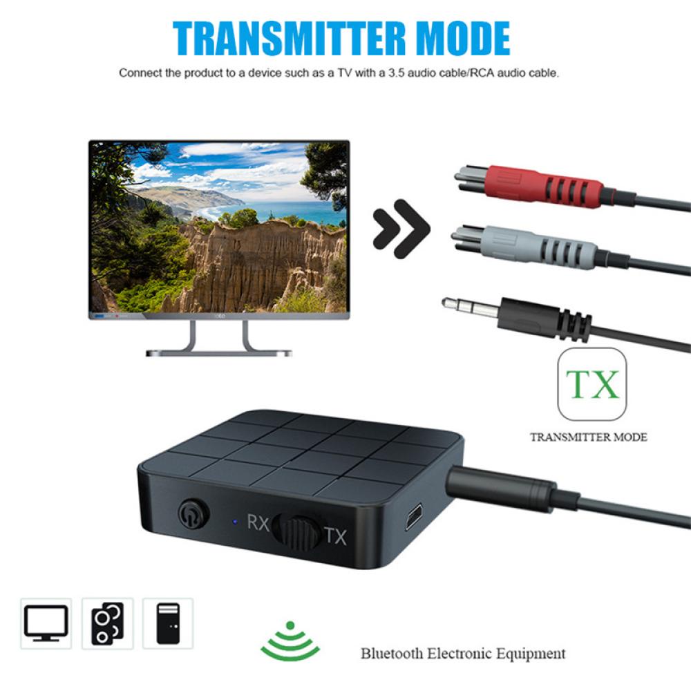 Usb Nhận Tín Hiệu Âm Thanh Bluetooth 5.0 AUX RCA 3.5 3.5MM K1Q9