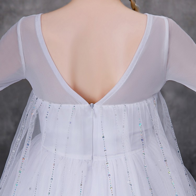 Váy Nữ hoàng Elsa kèm tà dài cho bé gái 3-11 tuổi - Mẫu mới Frozen 2