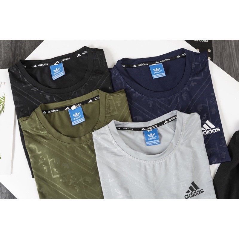 BỘ THỂ THAO NAM CỔ TRÒN VÂN CHÌM | BigBuy360 - bigbuy360.vn