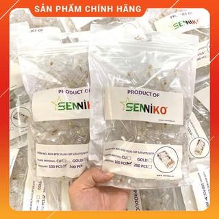 Túi hạt mạng tp-link / seniko rj45 cat5 100 chiếc