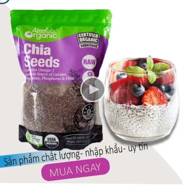 1Kg hạt chia Úc Tím - Healthy