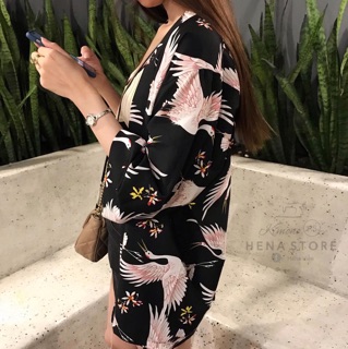 Áo Kimono Hạc 2020