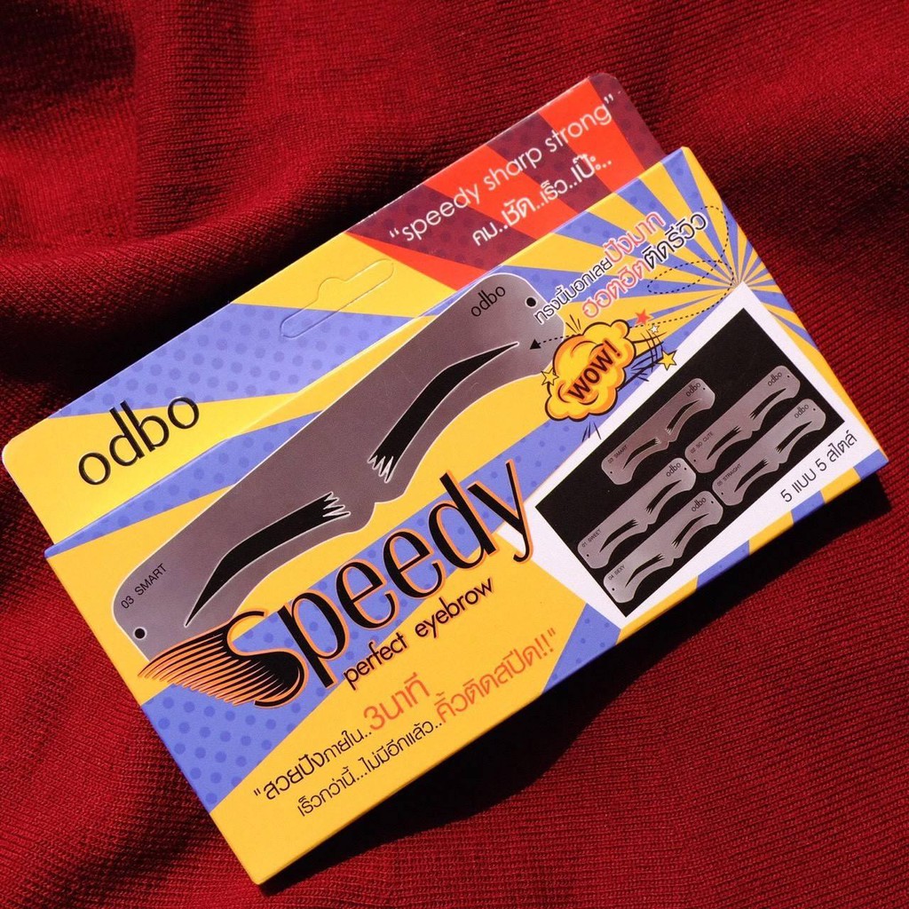 Bộ khung kẻ chân mày Odbo Speedy Perfect Eyebrow OD8-132
