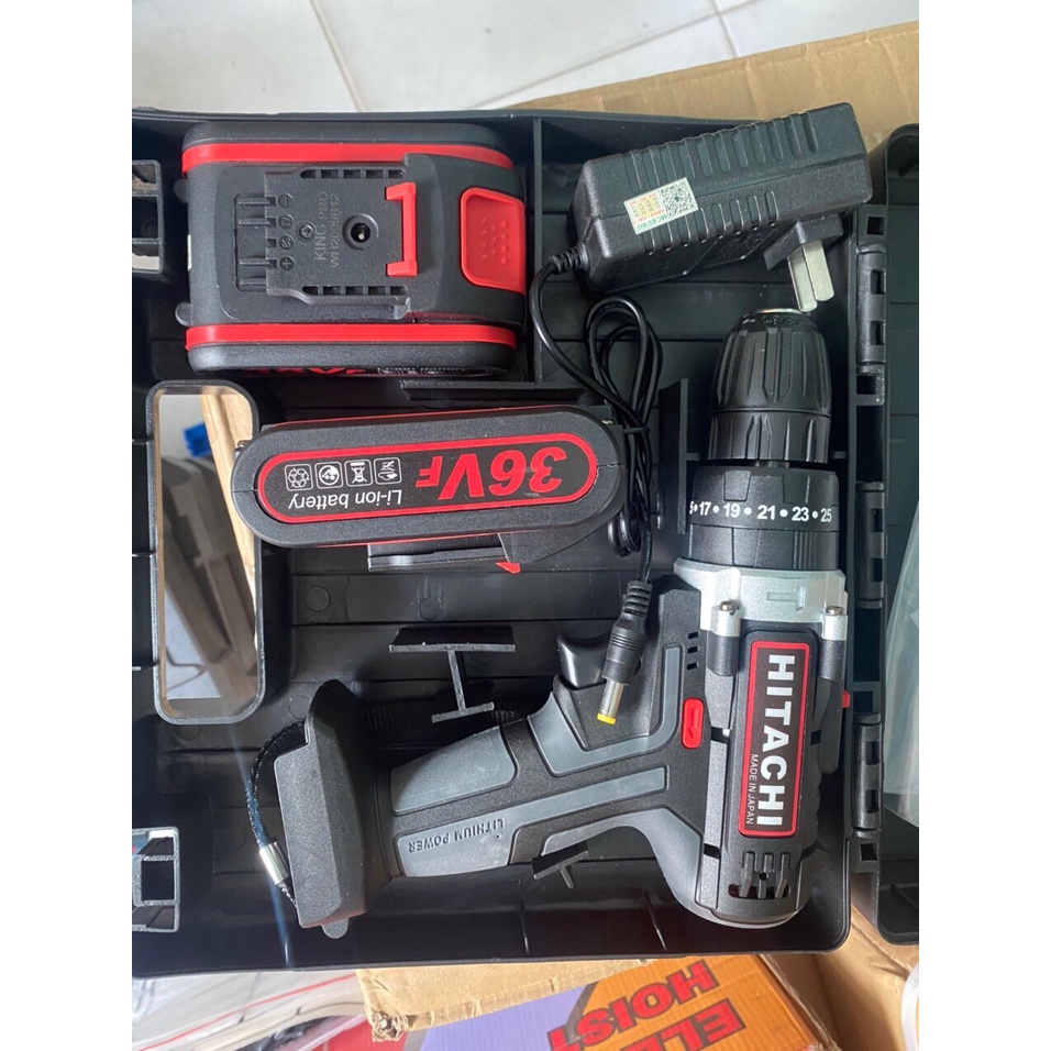 KHOAN PIN ĐA NĂNG 36V HITACHI