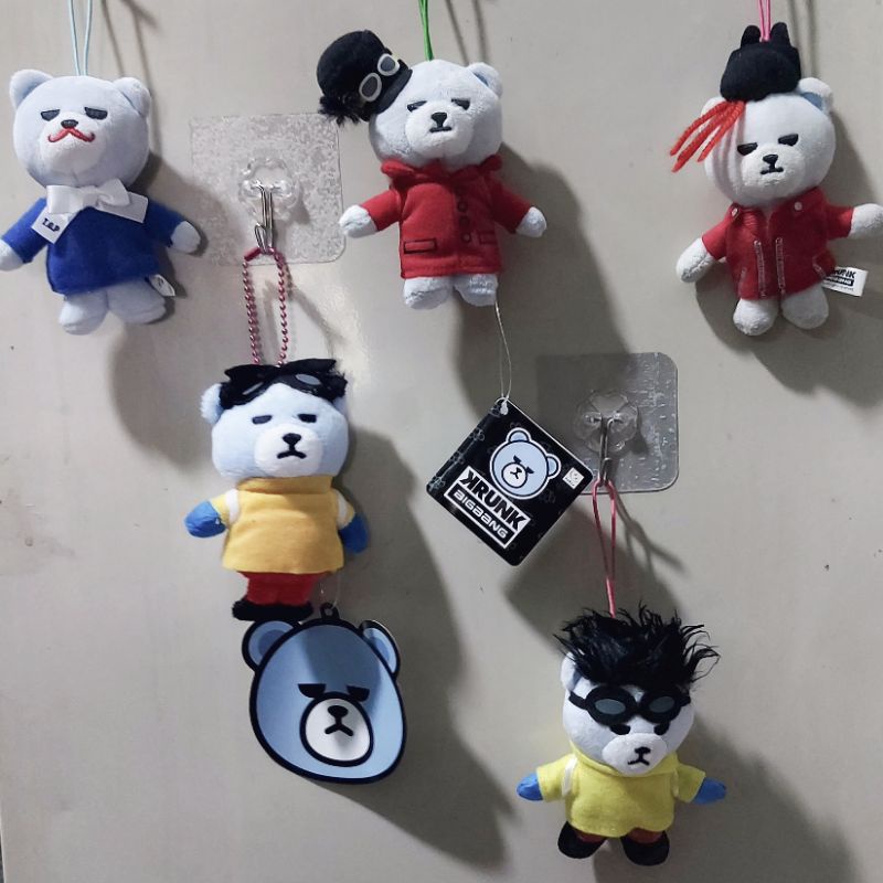 GẤU BÔNG TRANG TRÍ MINI KRUNK X BIGBANG OFFICAL