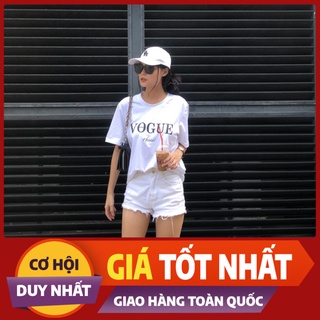 💥xả kho💥 áo phông unisex vogue💥 áo thun cotton co giãn 4 chiều vogue💥áo thun vogue túi zip loại 1