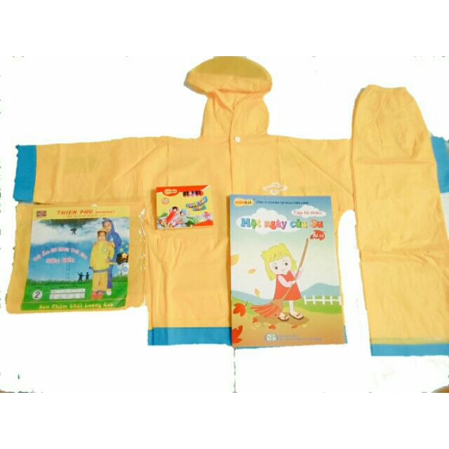 Áo mưa bộ trẻ em