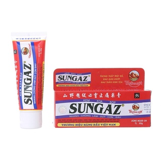 Kem xoa bóp sungaz 30g , dầu nóng trường sơn, dầu gió xanh thiên thảo 12ml, dầu gió phật linh 1.5ml và 5ml
