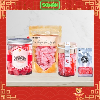 Kẹo Hương Dâu Tây Dẻo Chua Dẻo, Vừa Miệng - Sohan Food
