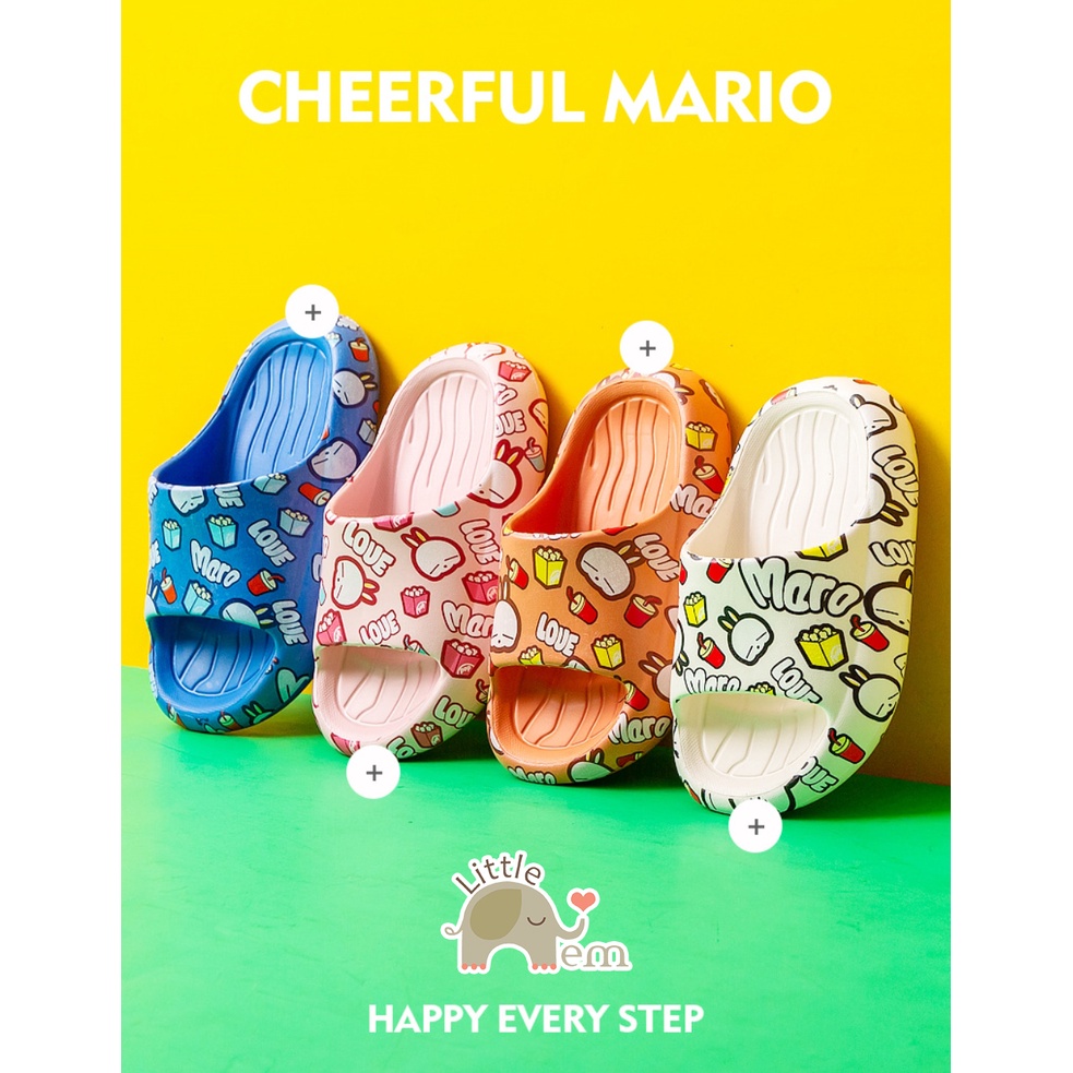 Dép đa năng chống trơn trượt Cheerful Mario _ Love