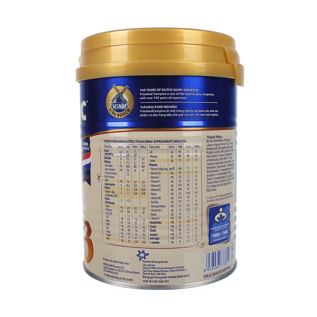 Sữa Bột Frisolac Gold 3 400g