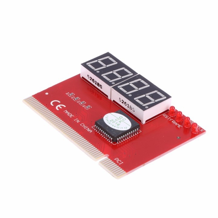 Card Test Mainboard 4 Số Dùng Cho Main Có Khe Cắm Pci (Đỏ) | BigBuy360 - bigbuy360.vn