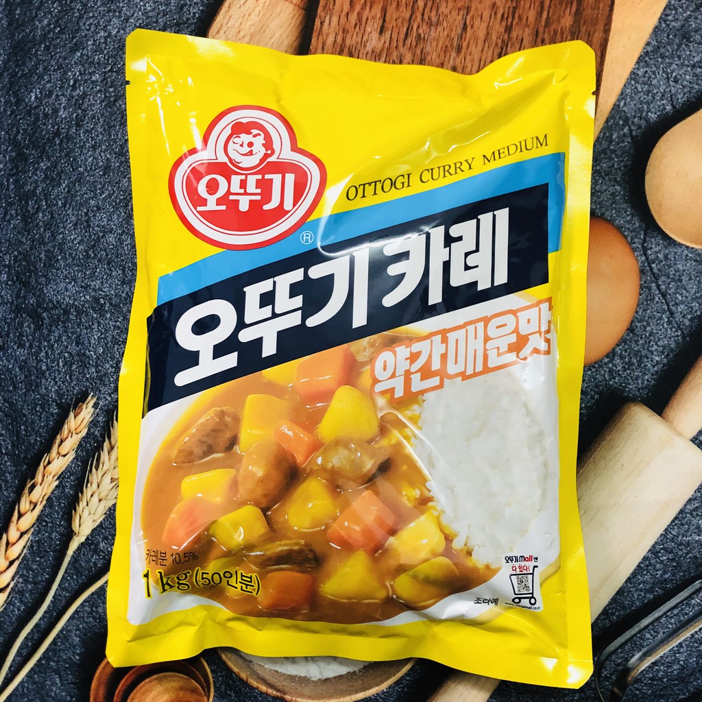 BỘT CÀ RI HƠI CAY 1KG OTTOGI